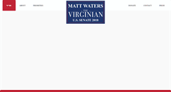 Desktop Screenshot of mattwaters.com